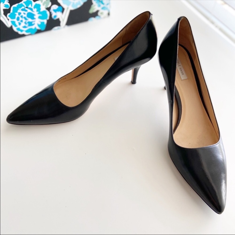 COLE HAAN • Juliana Pump Heels in Black Sz 8.5